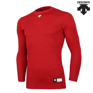데상트 컴프레션 상의 S8311WCO03 RED0 남성 티셔츠